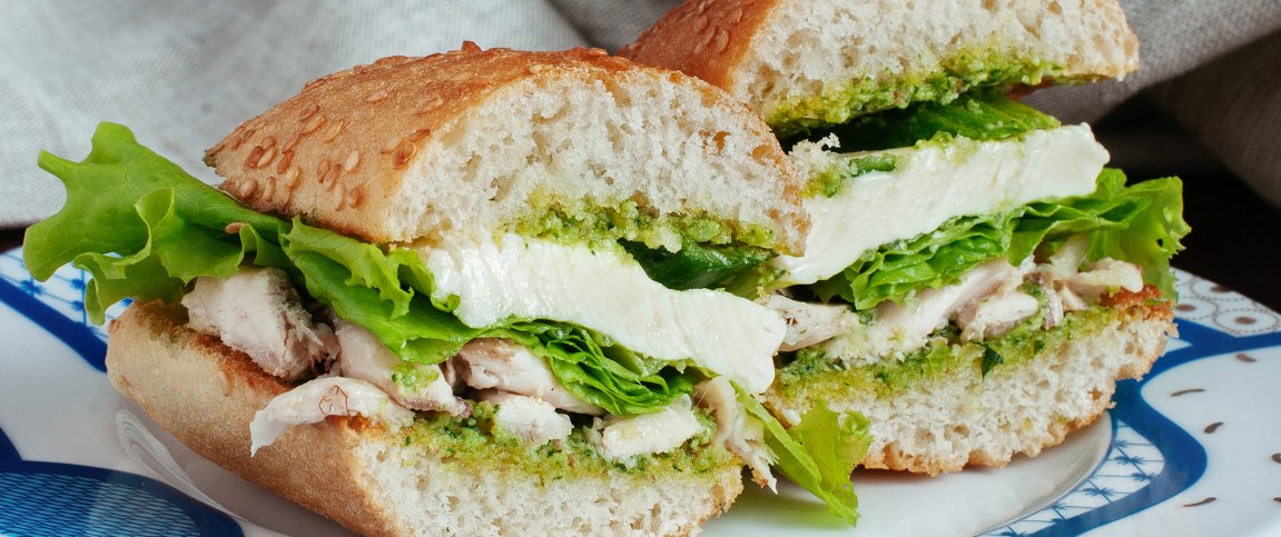 Caprese Chicken Sandwich