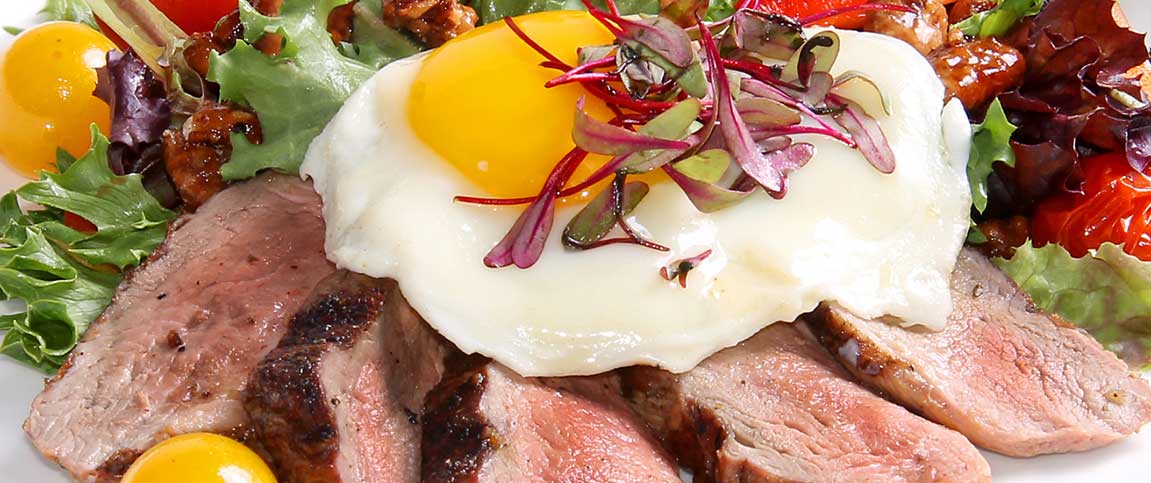 Duck Endive Salad with Egg