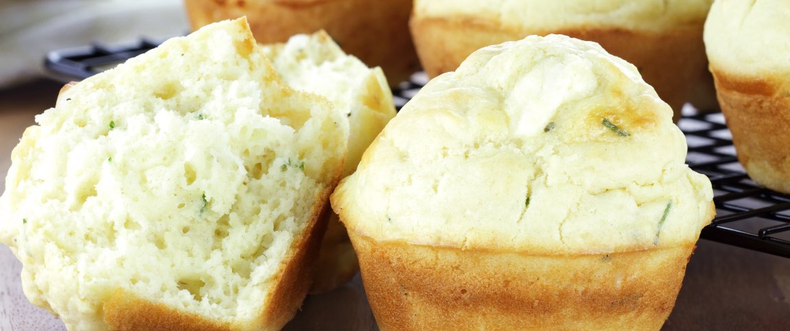 Sour Cream Chive Muffins