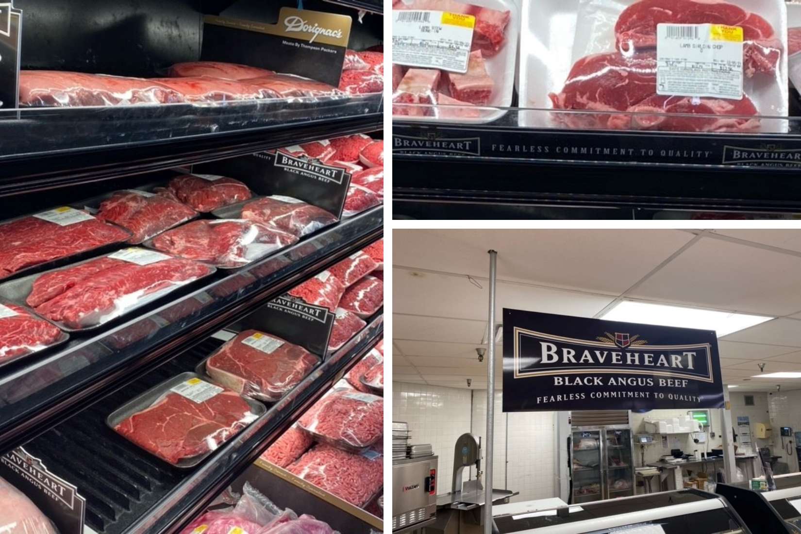 Braveheart Beef Retail Images