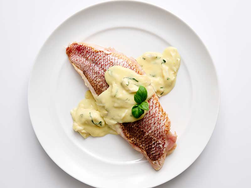 Steak & Eggs Benedict with Red Wine Hollandaise