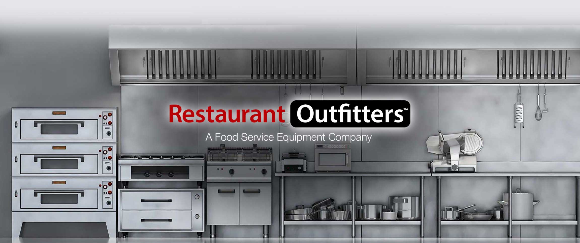 Restaurant Outfitters Hero with Logo