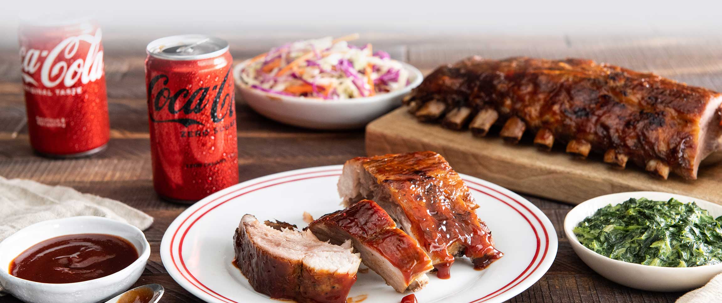 Baby Back Ribs with Pineapple BBQ sauce