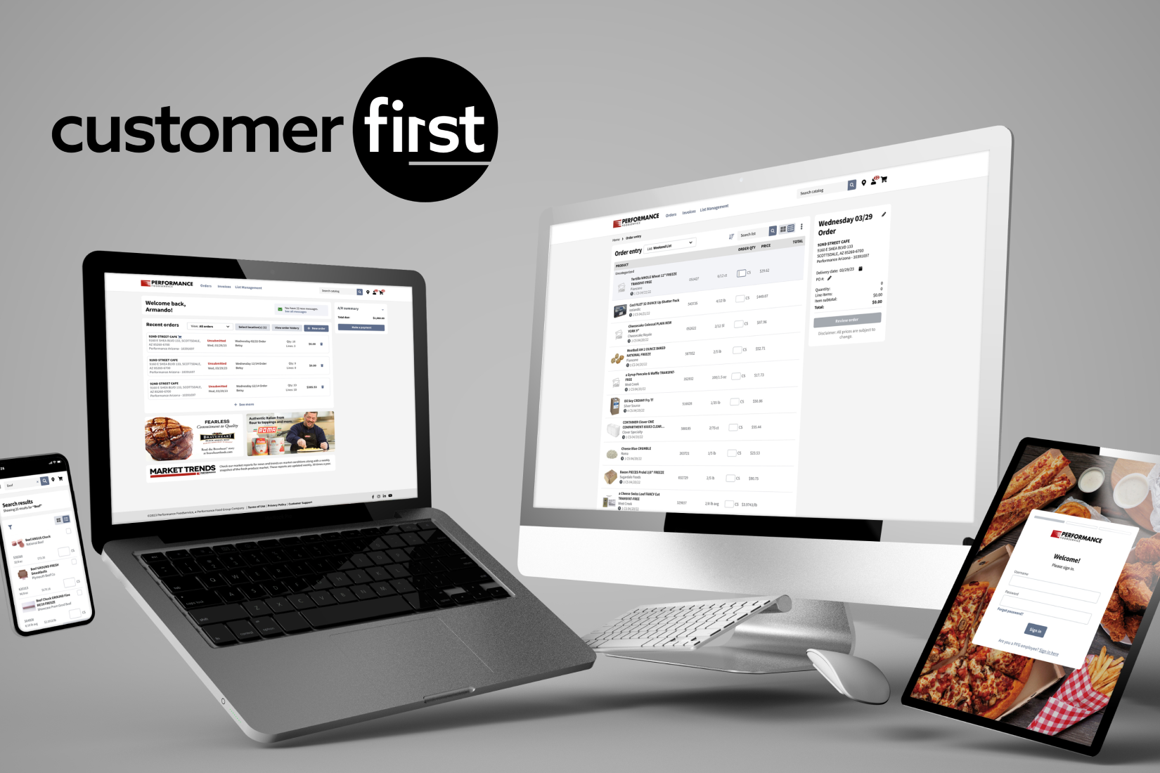 CustomerFirst Devices