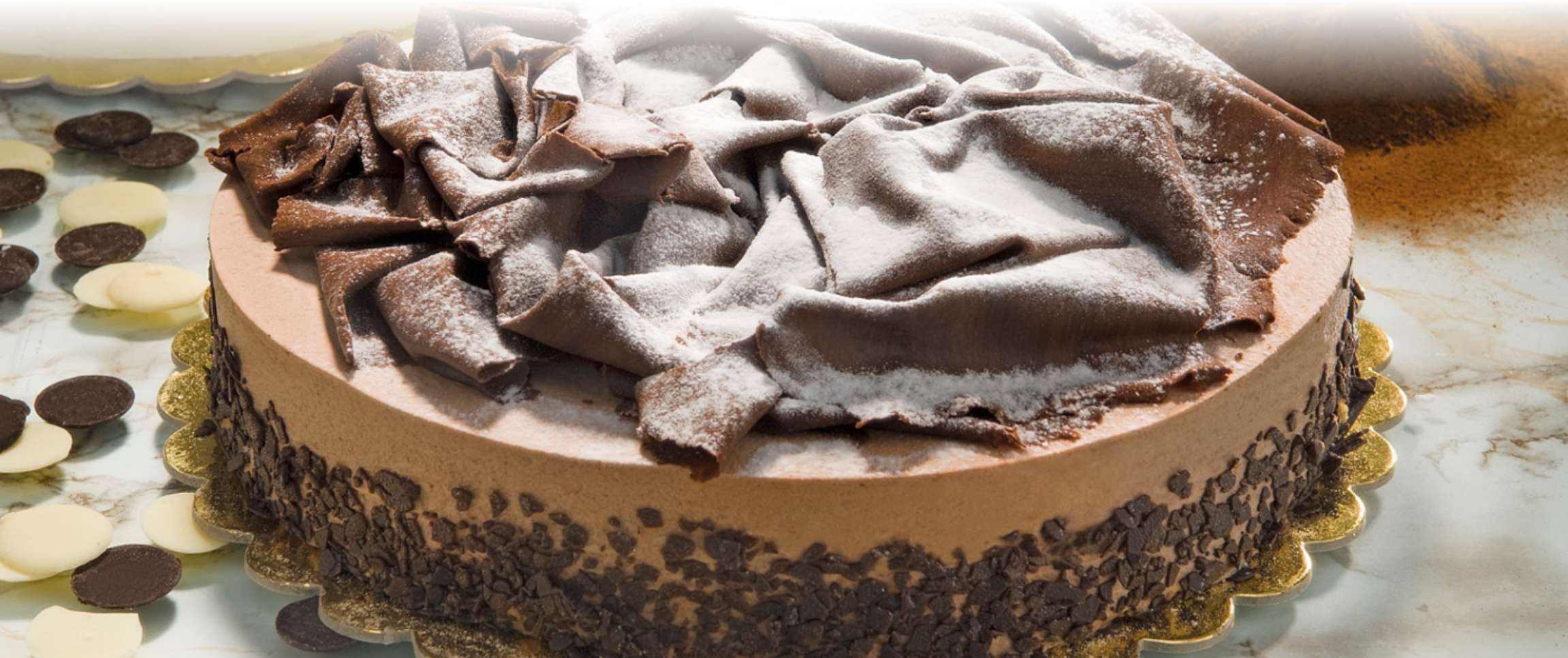 Hazelnut Truffle Chocolate Cake