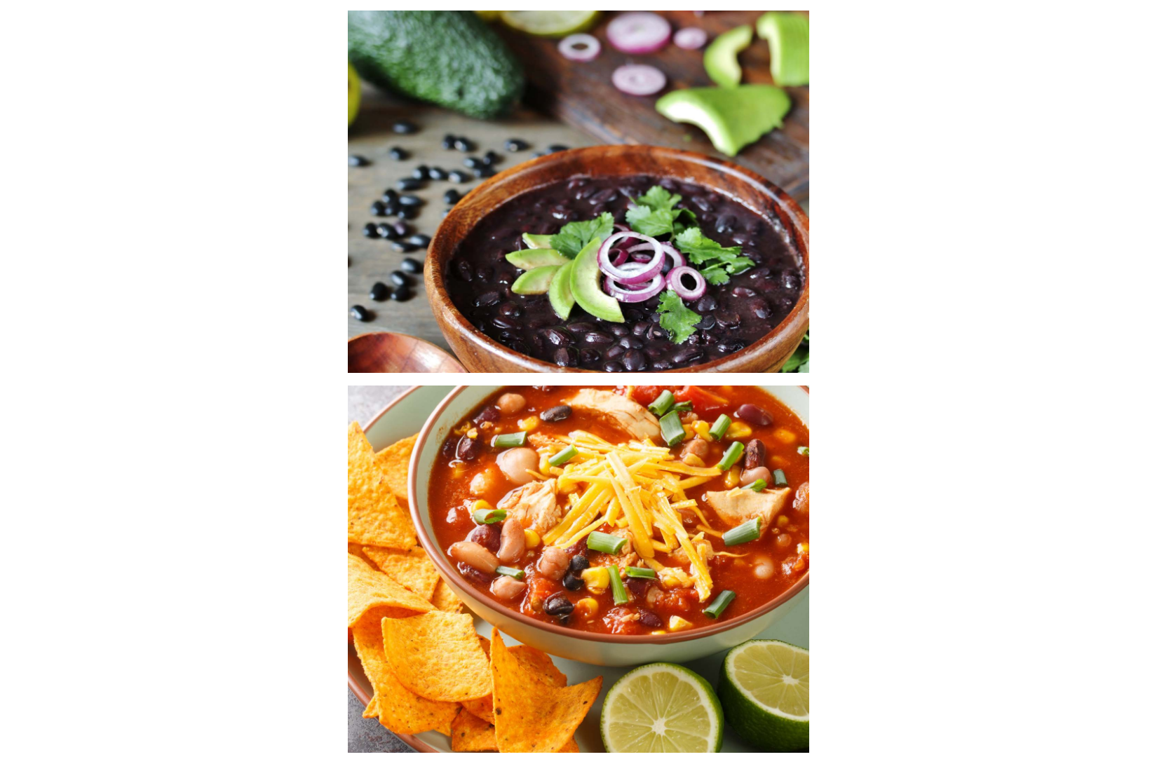 Contigo® Canned Black Beans and Contigo® Canned Pinto Beans