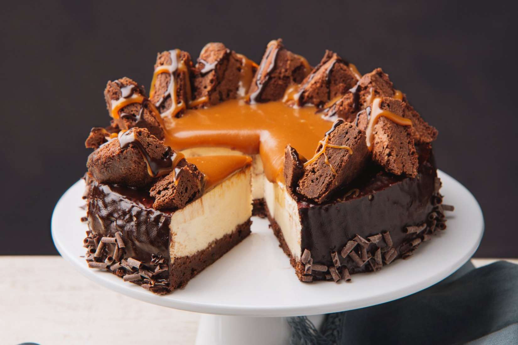 Sweet Encore® Brownie Chocolate Cheesecake