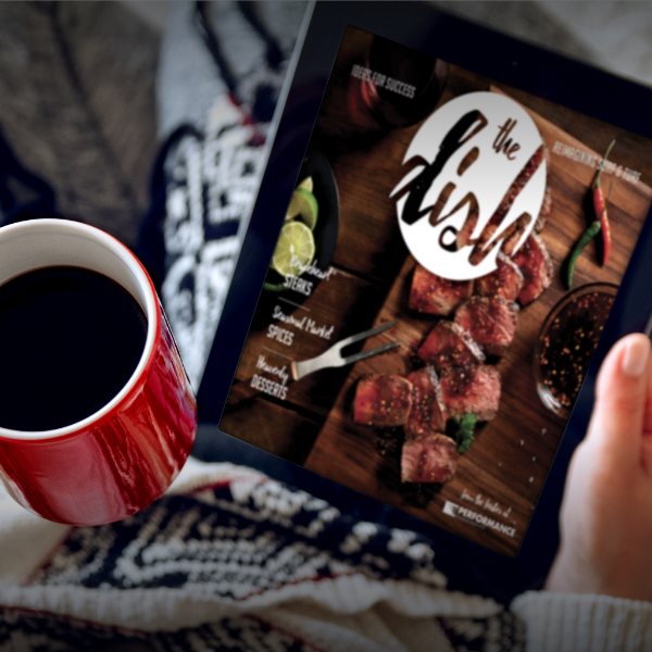 DISH publication cover on ipad