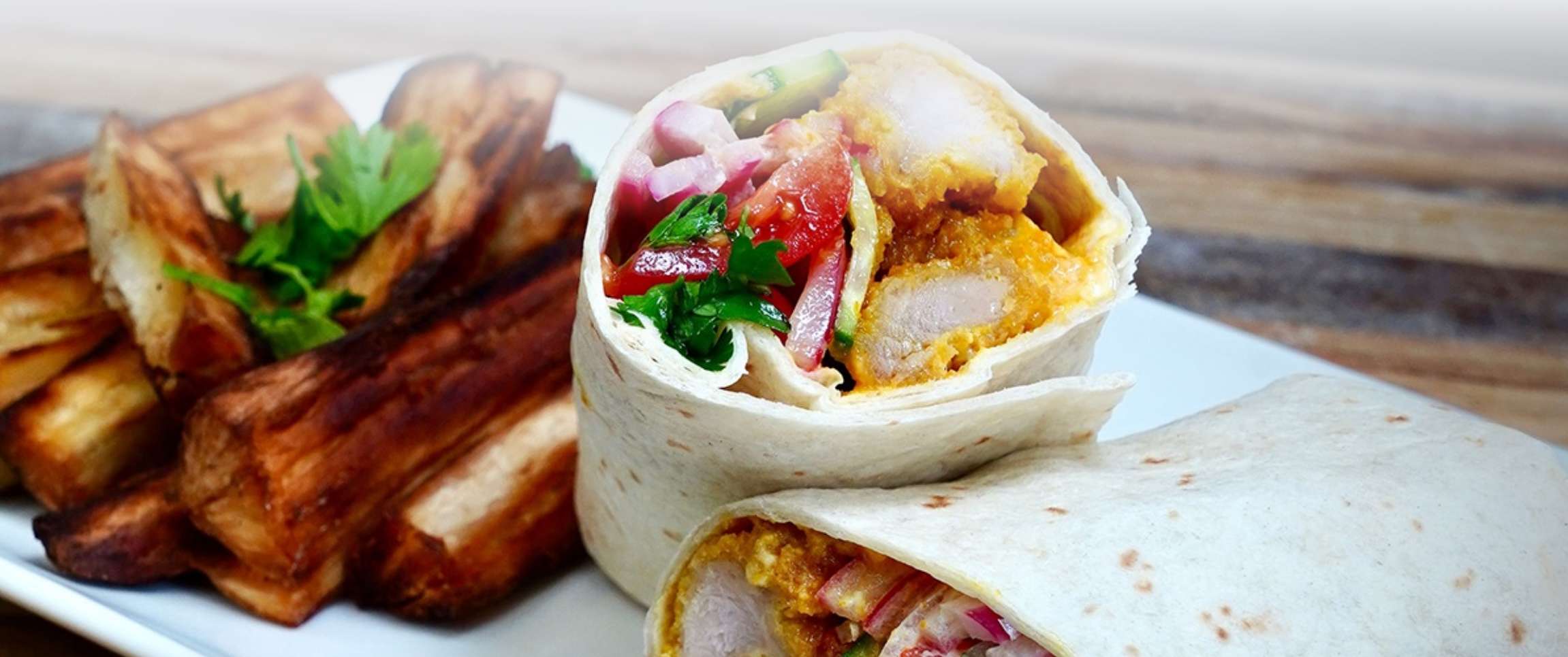 Aji Verde Chicken Wrap