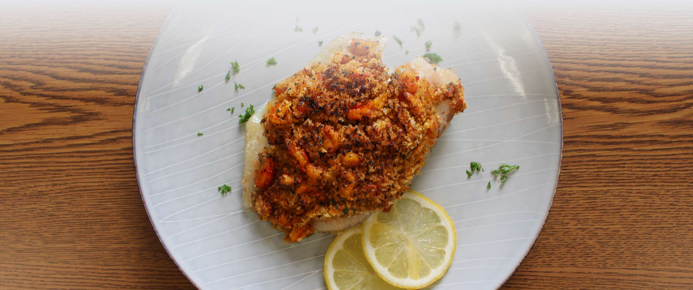 Crawfish Crusted Tilapia