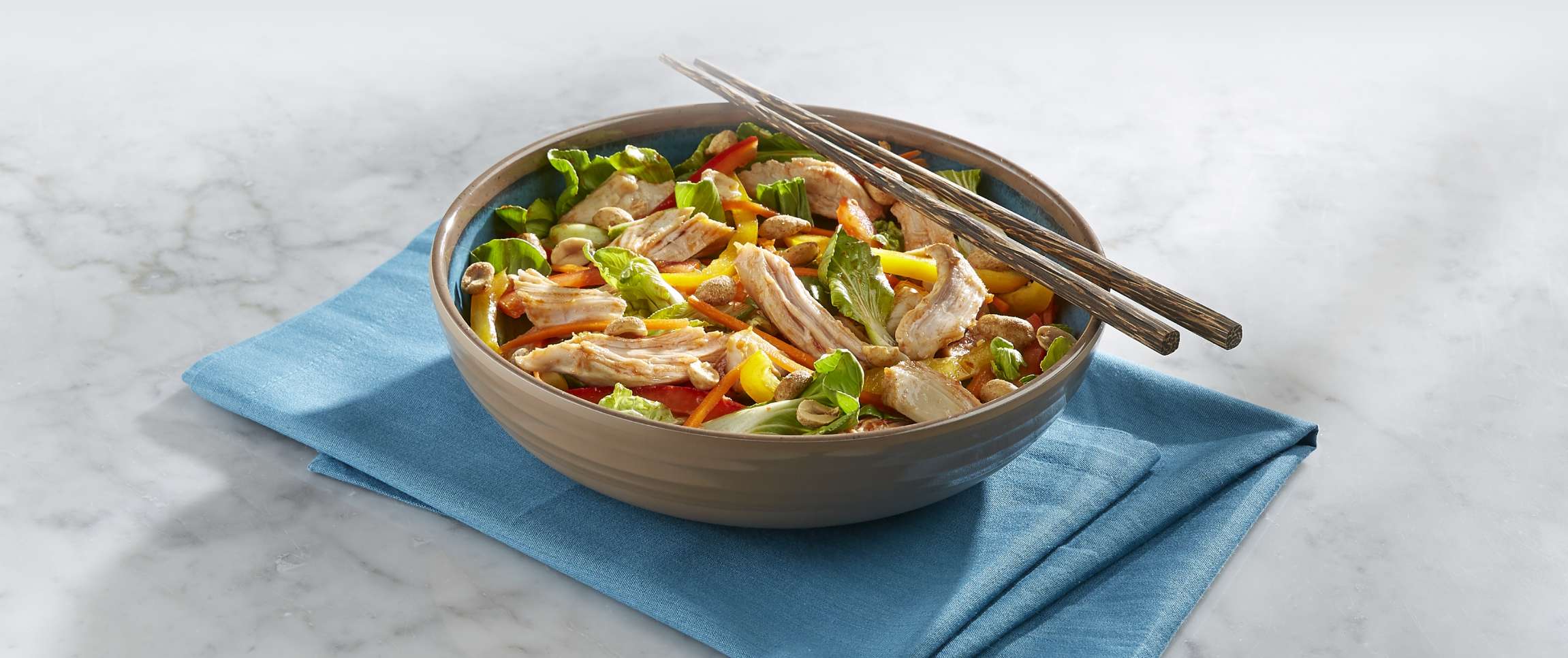 Kung Pao Turkey Salad
