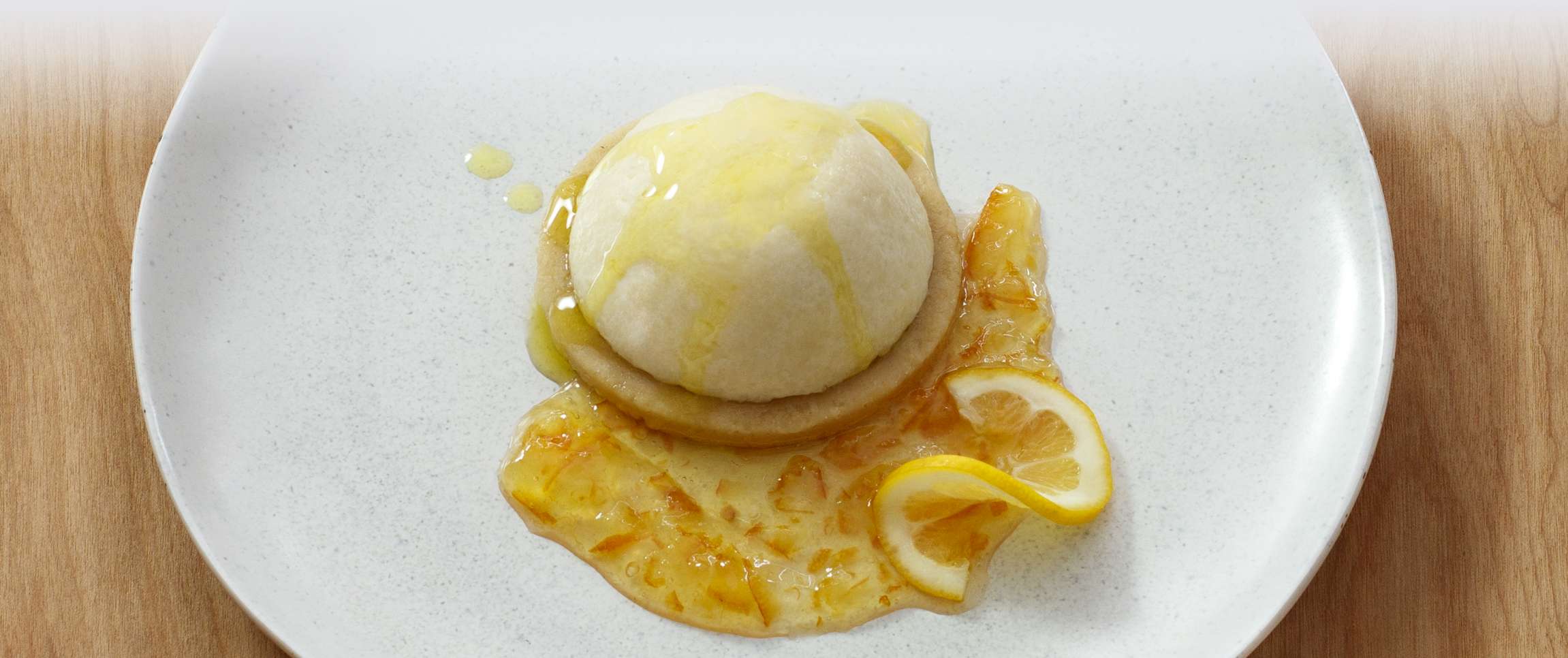 Mozzarella Cheesecake with Citrus Jam