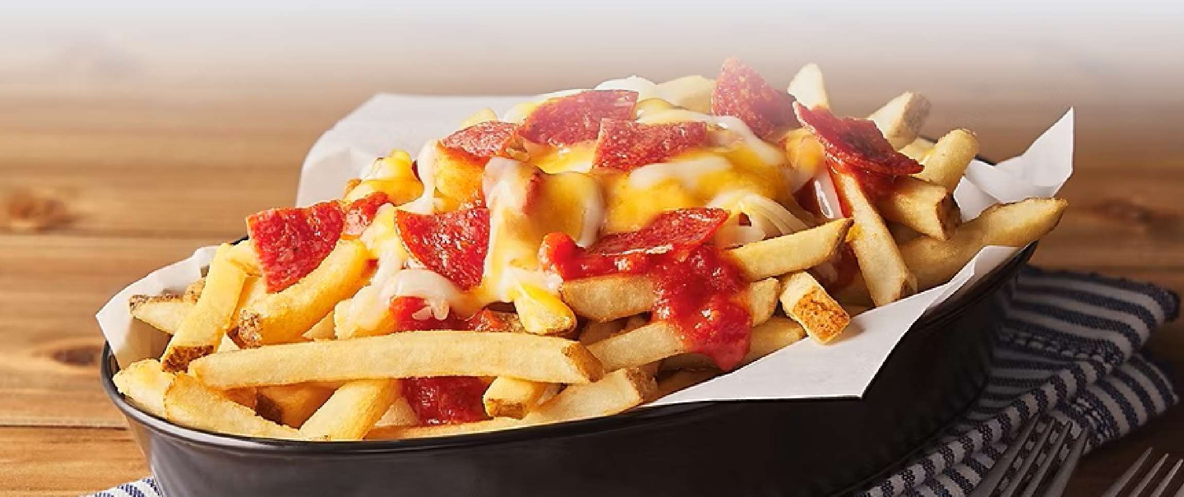 Pepperoni Pizza Fries