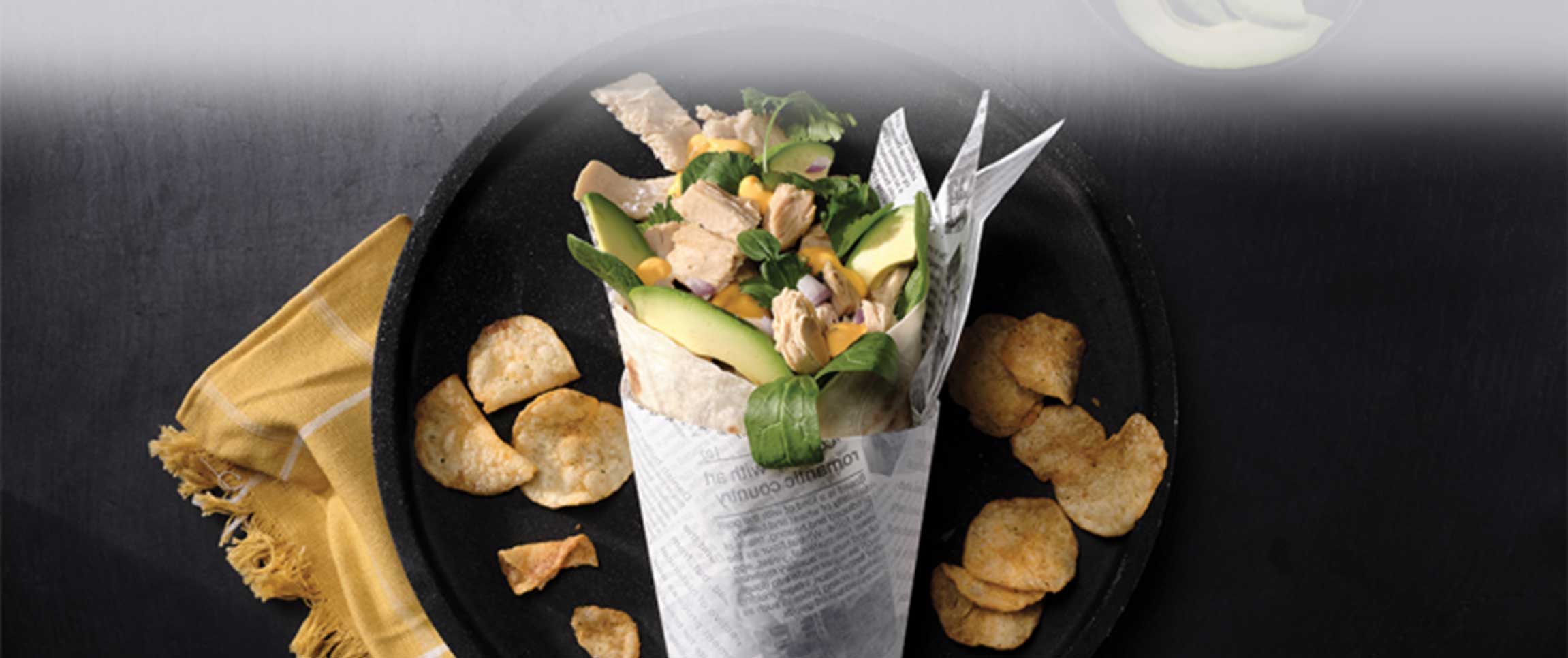 Plant Based Chicken Wrap