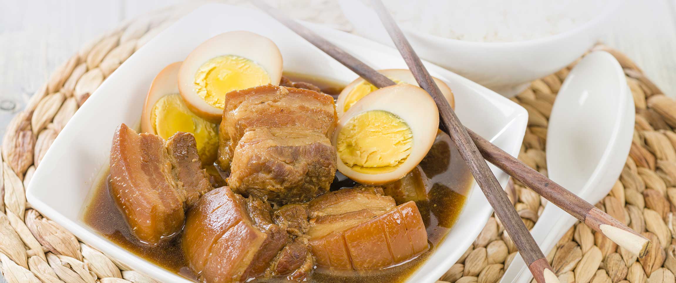 Soy Braised Pork & Eggs