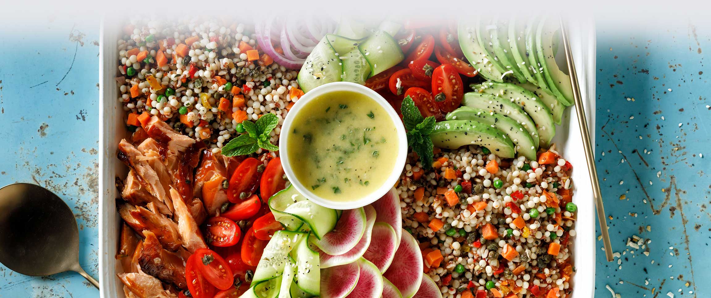 Couscous and Quinoa Salad