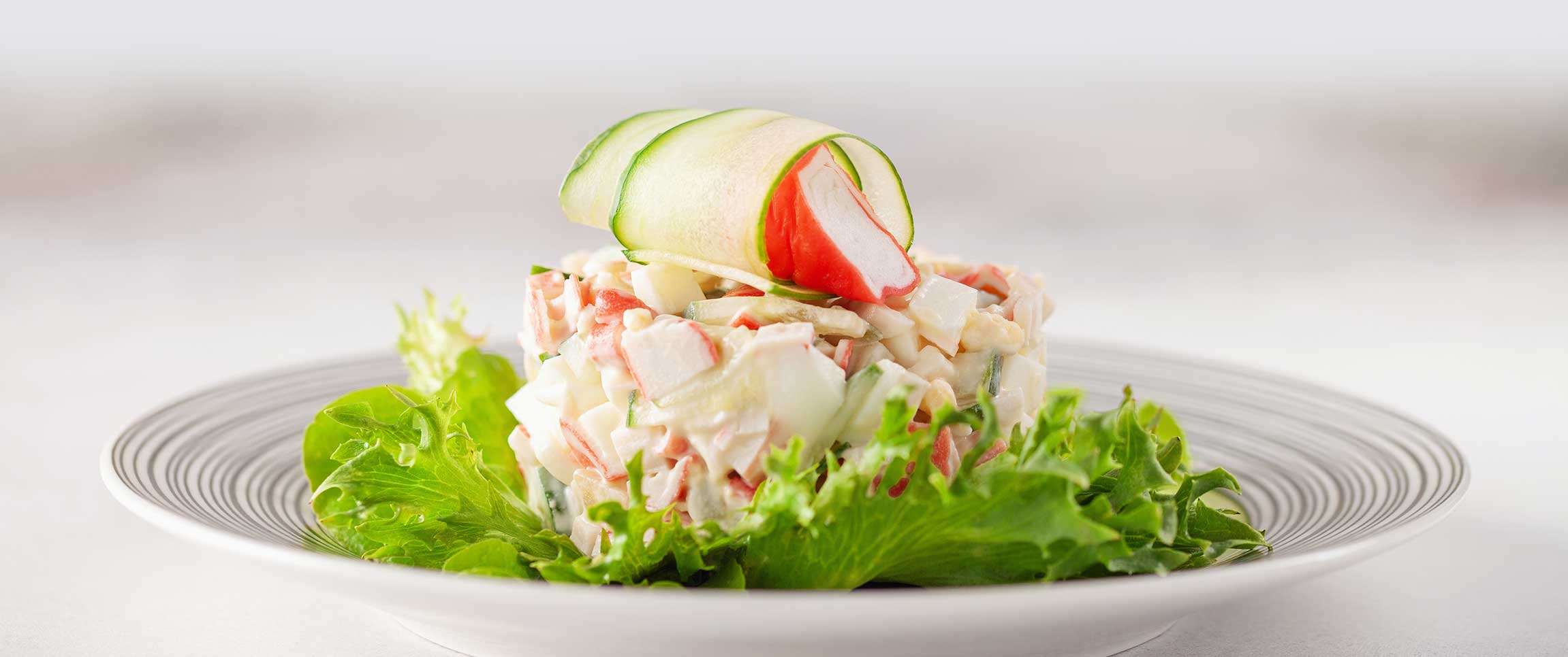 Butterhead Lettuce and Lump Crab Salad