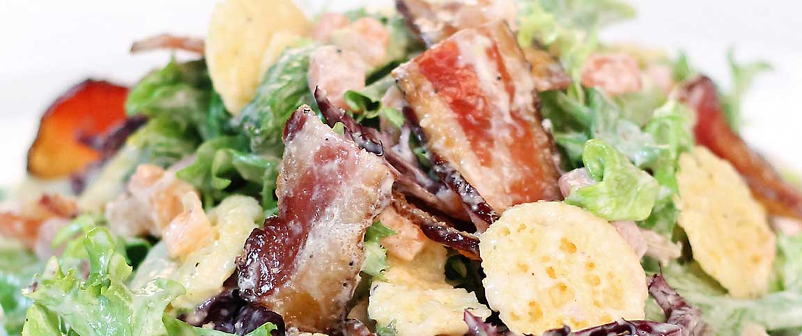Bacon, Lettuce, and Tomato Salad