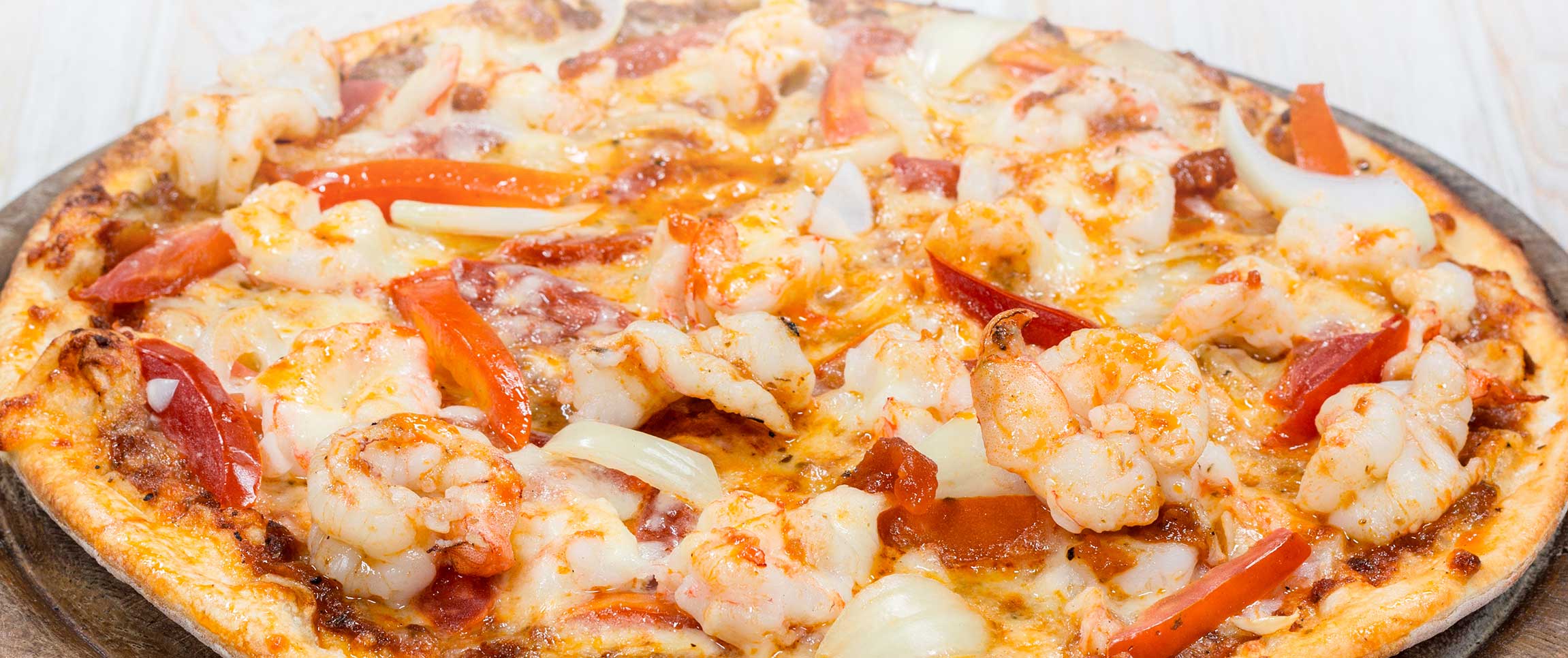 Shrimp Diavolo Pizza