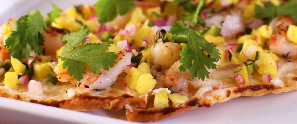 Shrimp Flatbread