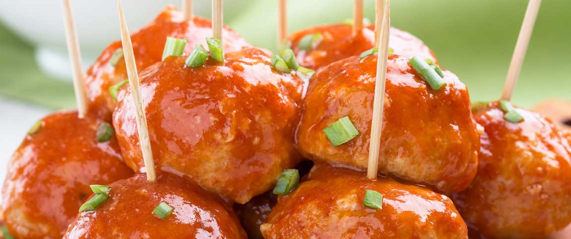 Mango Curry Meatballs