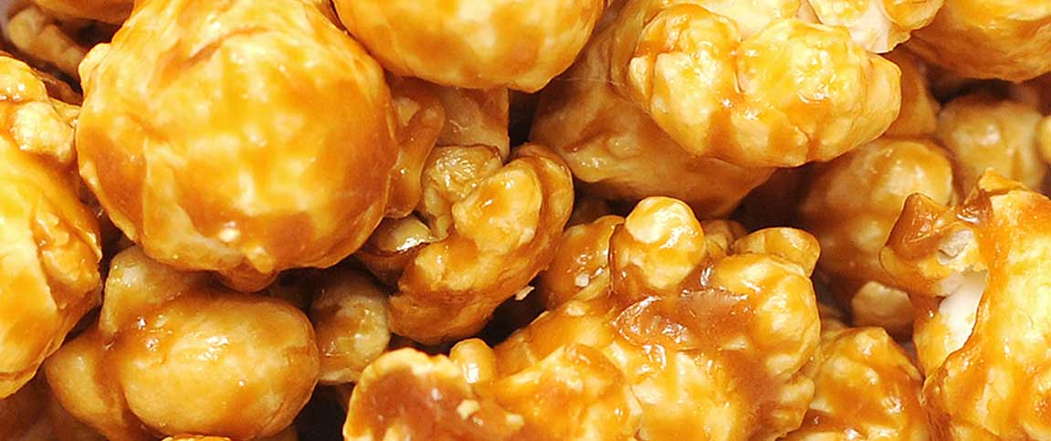 salted caramel popcorn clusters