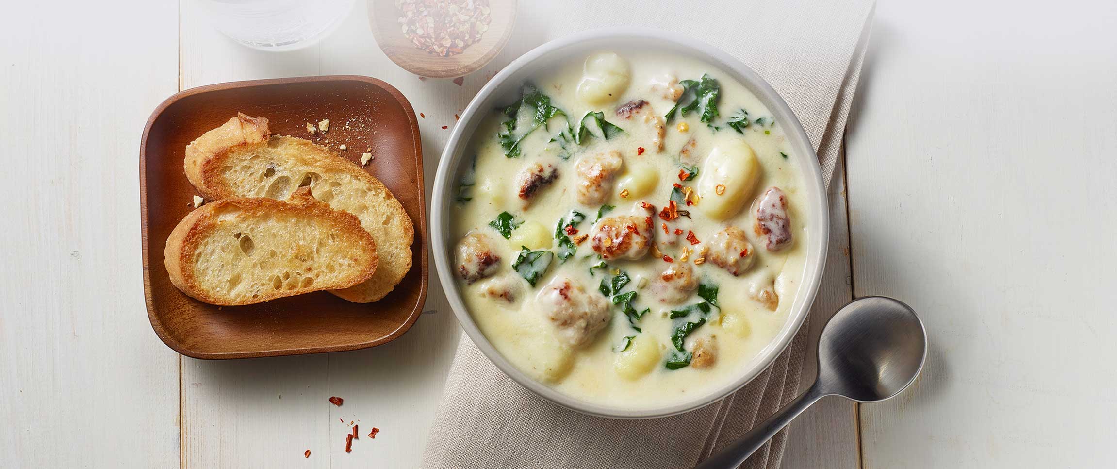 Italian Sausage and Gnocchi Soup