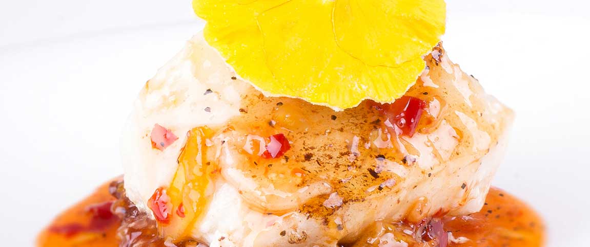 Thai Sea Bass with Jalapeño Hash Browns