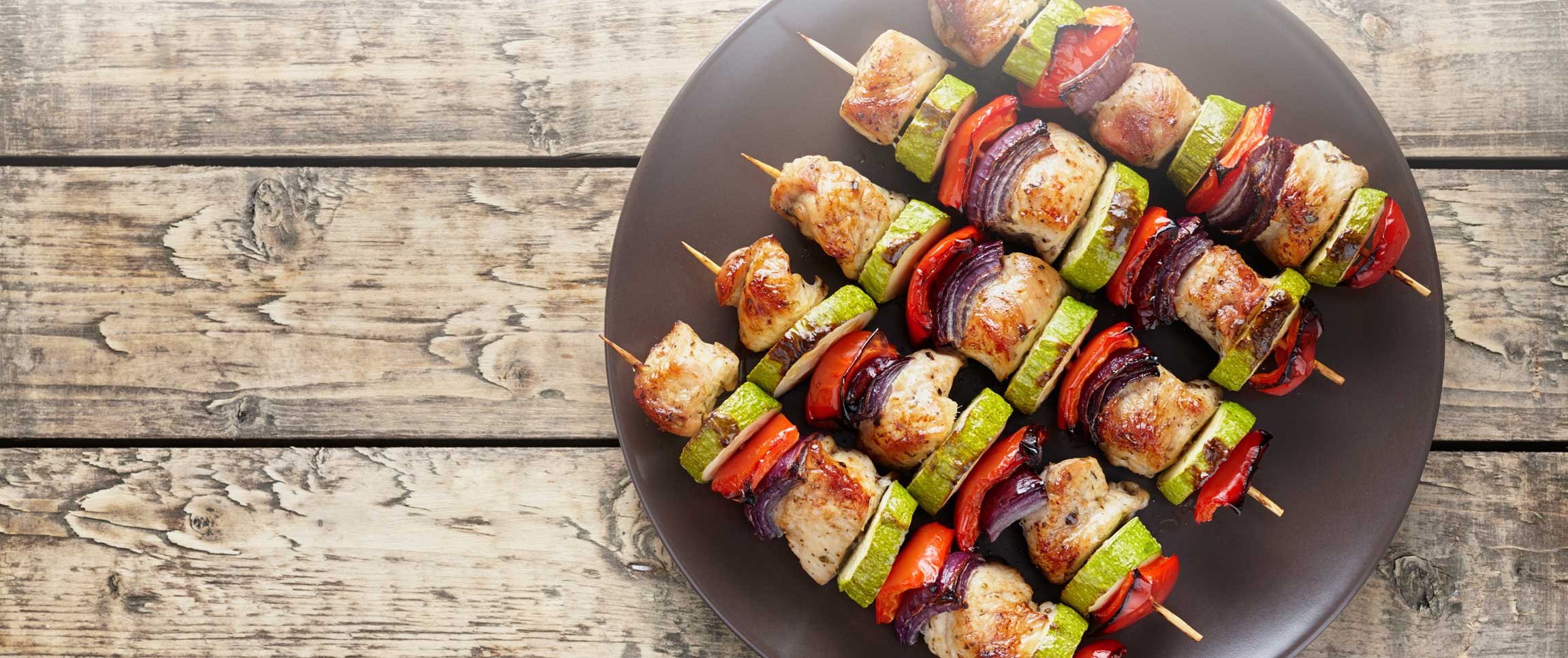 Grilled Turkey Shish Kabob