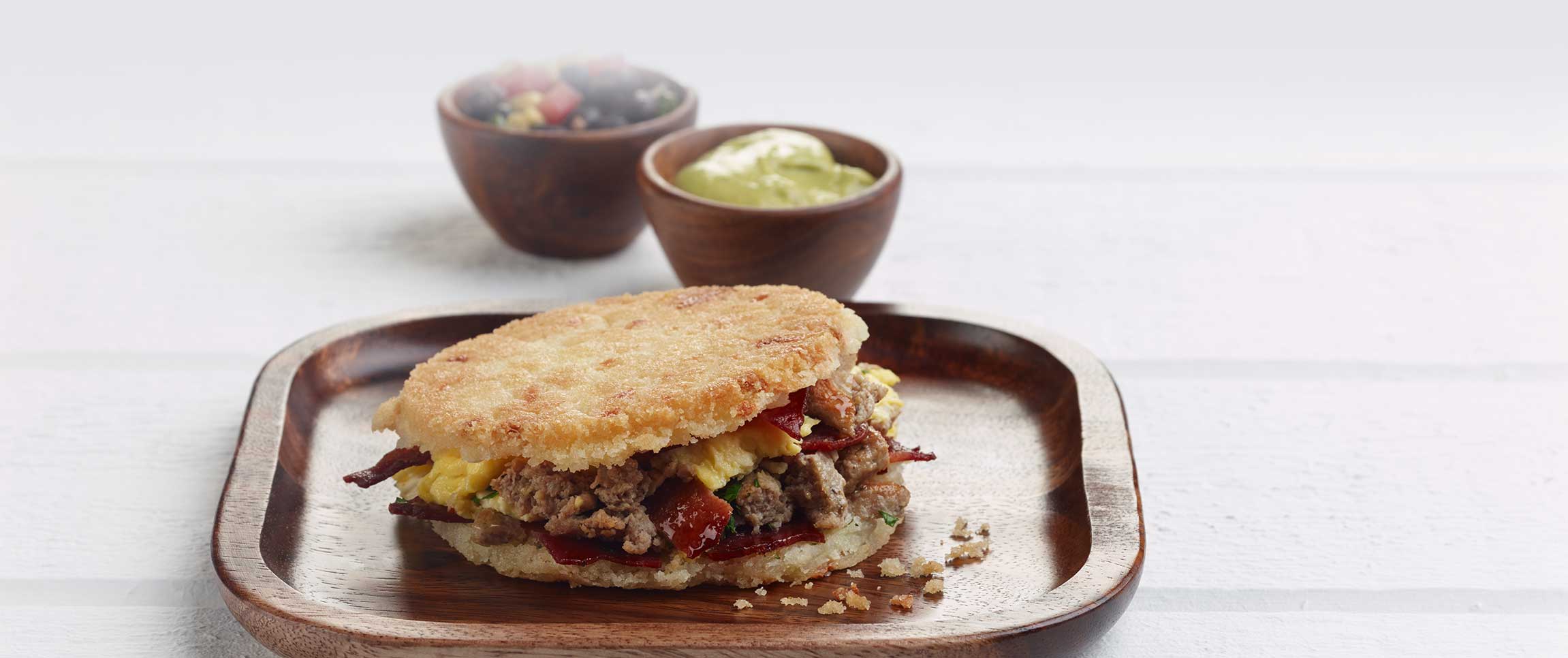 Venezuelan Breakfast Arepa venezuelan-breakfast-arepa