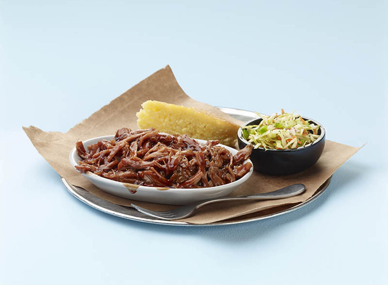 Pulled BBQ Turkey Plate