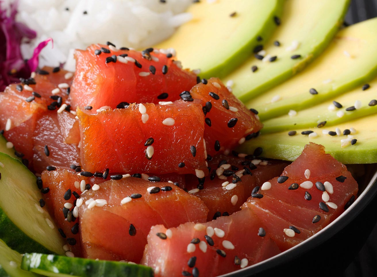 Tuna Poke with Avocado